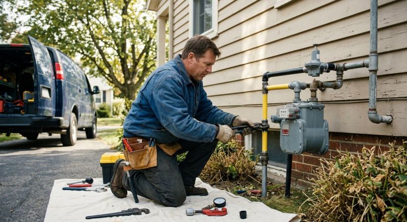Gas Line Plumbing in Annapolis, MD