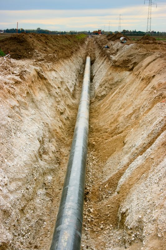 Underground Gas Lines