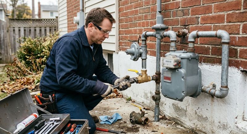 Gas Plumbing Repair in Annapolis, MD