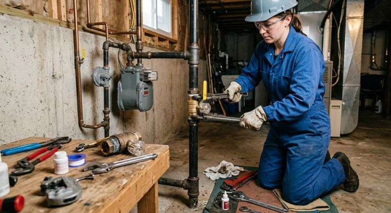 Residential Gas Plumbing in Sacramento, CA